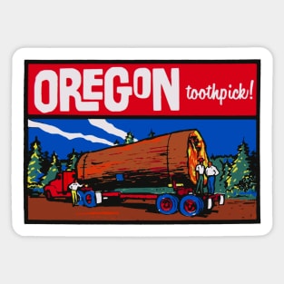 Vintage Oregon Decal Sticker